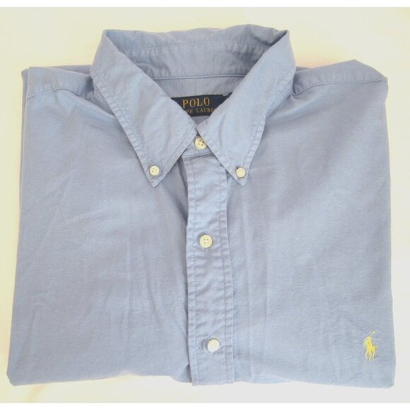 Polo Ralph Lauren Other - Men Polo Ralph Lauren Oxford Classic Fit Button Long Sleeve Shirt Sz 2XLT MT803